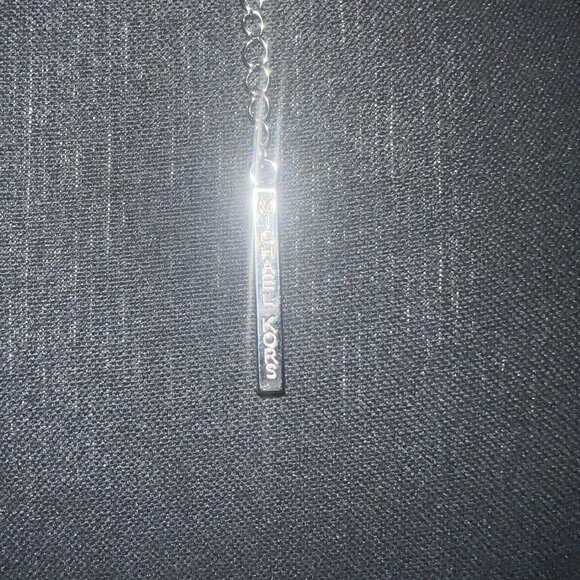 Michael Kors Black Sleeveless Mini Dress with Silver Neck Chain - Picture 4 of 9